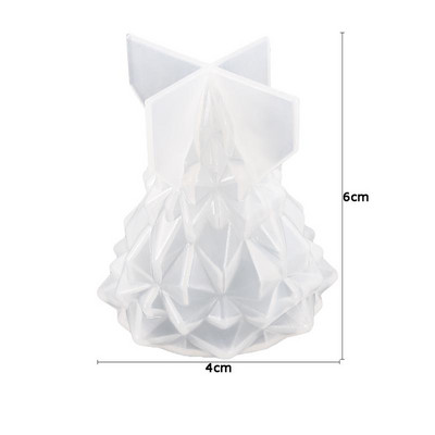 2022 karácsonyfa szilikon formák barkácsolás kézzel készített aromás gipsz illatos gyertyaforma karácsonyi dekorációk lakberendezési kézműves