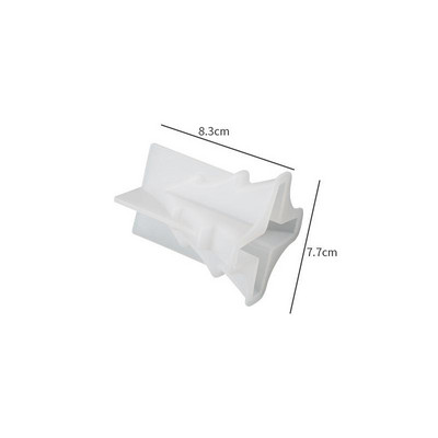 2022 karácsonyfa szilikon formák barkácsolás kézzel készített aromás gipsz illatos gyertyaforma karácsonyi dekorációk lakberendezési kézműves