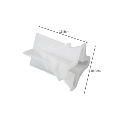 2022 karácsonyfa szilikon formák barkácsolás kézzel készített aromás gipsz illatos gyertyaforma karácsonyi dekorációk lakberendezési kézműves