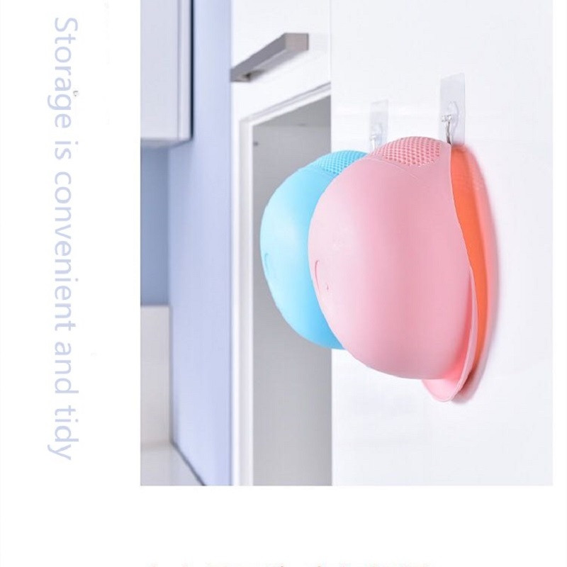 Scurătoare din silicon Bol de orez Coș de scurgere Bol de fructe Coș de scurgere de spălat cu mâner Coș de spălat Organizator de bucătărie de acasă