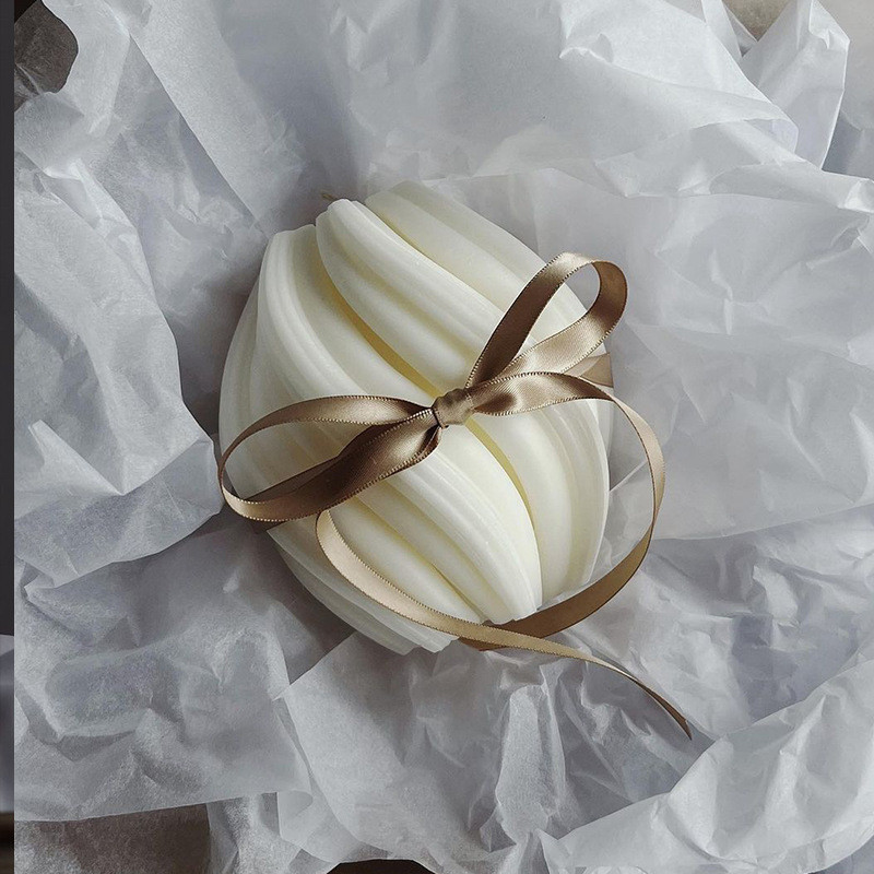 Rotējošas ģeometriskas kolonnas sveces silikona veidne DIY Abstract Art Ziepju sveķu ģipša veidne Aromātiskās sveces Dāvanu amatniecība Mājas dekors