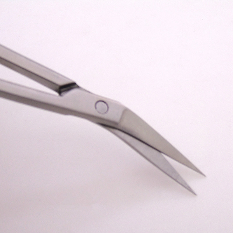 Nerūsējošā tērauda leņķiskās šķēres izliektas marles pārsējs šķērveida makšķerēšana rokdarbi krustdūriena griezējs papīra dzija izšūšana šūšana