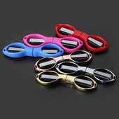 Ceļojošās saliekamās šķēres pārnēsājams rīks Mini nerūsējošā tērauda audumu šūšana amatniecība izšuvumi kopšana apgriešana makšķerēšanas šķēres