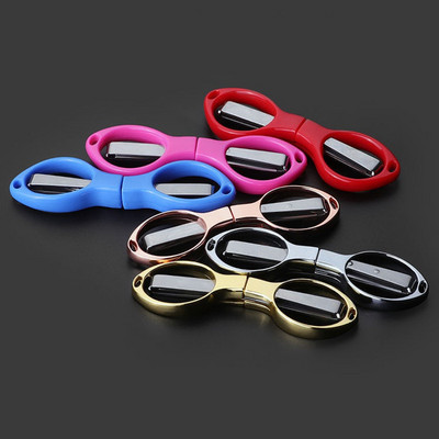 Ceļojošās saliekamās šķēres pārnēsājams rīks Mini nerūsējošā tērauda audumu šūšana amatniecība izšuvumi kopšana apgriešana makšķerēšanas šķēres