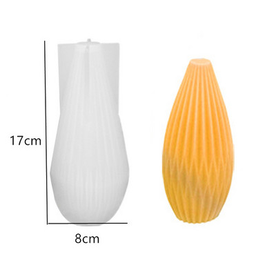 Mitmestiilis mullipallide silikoonküünla vorm Käsitsi valmistatud geomeerne 3D pallikujuline epoksüvaigu krohvvormid isetegemine kodu käsitöö sisekujundus