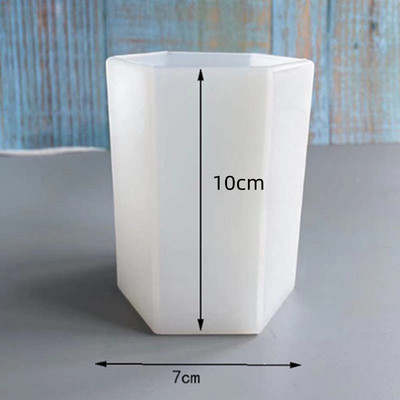 3D-silindri kujuga küünlakujuline silikoonvorm DIY tsentriga küünla seebivorm käsitöö kingituste tegemine krohvivaigust vahast omatehtud kaunistus