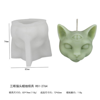 Jauna bezsejas Ziemassvētku vecīša sveces silikona veidne DIY rūķu smaržu akmens sveču izgatavošana no ģipša sveķu veidnes brīvdienu dāvanu mājas dekorēšanai