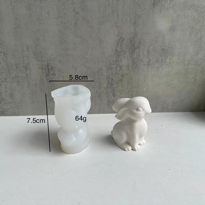 Jauna bezsejas Ziemassvētku vecīša sveces silikona veidne DIY rūķu smaržu akmens sveču izgatavošana no ģipša sveķu veidnes brīvdienu dāvanu mājas dekorēšanai