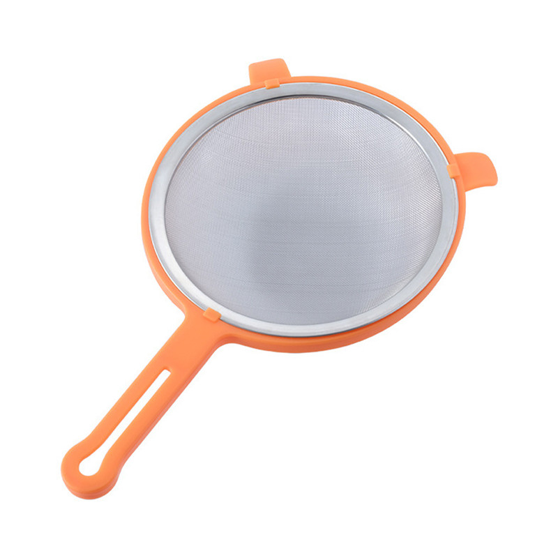 Kuhinjski alat Fino mrežasto sito za brašno Profesionalno okruglo sito od nehrđajućeg čelika Cjedilo za brašno Najbolje za kuhinjsko pečenje Čaj