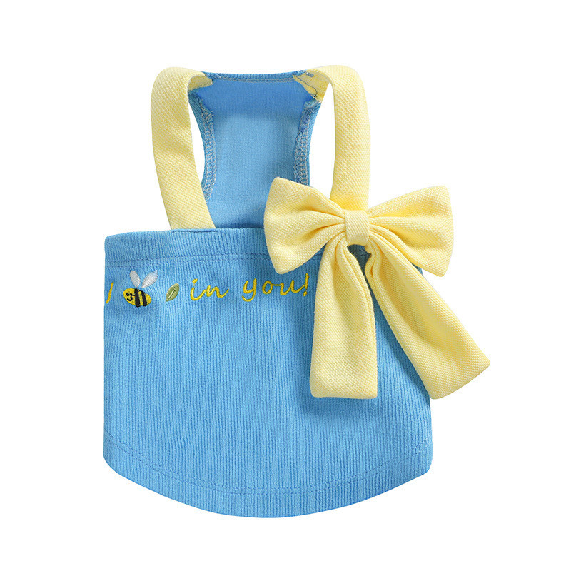 Kutsikate suvi Armsate koerte riided Lemmikloom Vibu Koera Vest Võitluskarud Koerad Riietatud Lemmiklooma koera riided Seelik Koera riided väikestele koertele