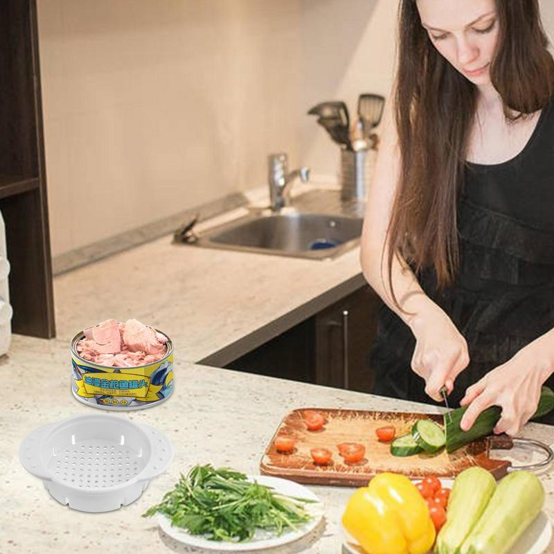 Φορητό φίλτρο τόνου Διχτυωτό φίλτρο τόνου Πρέσα χρηματοκιβώτιο φίλτρο δοχείου Επαναχρησιμοποιήσιμο στραγγιστάρι για φαγητά Κουζίνα με φρούτα λαχανικών