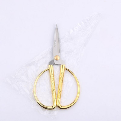 Nerūsējošā tērauda šūšanas Zelta šķēres Īss griezējs Izturīgs Vintage Izšūšana Drēbnieks Šķēres Audumu griezējs Amatniecības rīks šūšanai