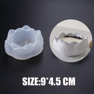 Betoonist küünlapurgi silikoonvormi ümmargune mahlane lillepott DIY epoksüvaigu krohv hoiukasti istutusmasina tootmine