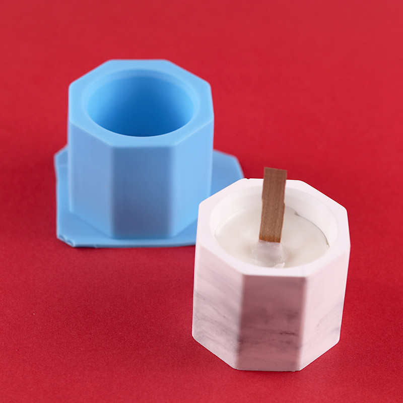 Betoonist küünlapurgi silikoonvormi ümmargune mahlane lillepott DIY epoksüvaigu krohv hoiukasti istutusmasina tootmine