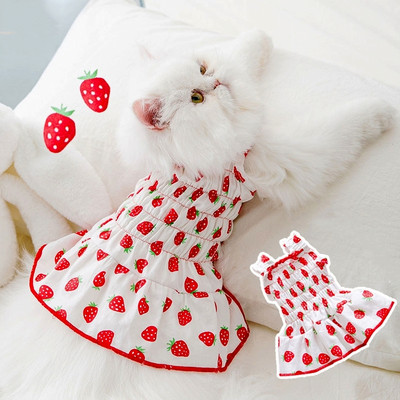 Vasaras suņu kleitas kucēnu apģērbi maziem suņiem Solīds kaķu suņu krekls Franču buldoga mopsis Čivavas mājdzīvnieku kostīms suņu apģērbs Luksusa