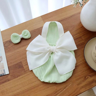 Modes kucēns, rozā bišons, svārki mājdzīvnieku bantītes iekares rotaļu kleita Jorkšīras vēsa vasaras kleita mazam kaķim, suns, apģērbs, mājdzīvnieku piederumi