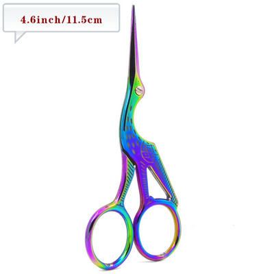 Celtņa mutes šķēres krustdūriens antīks vintage mazs šūšanas šķēres zvejas nerūsējošā tērauda diegu griezējs DIY šķēres audums