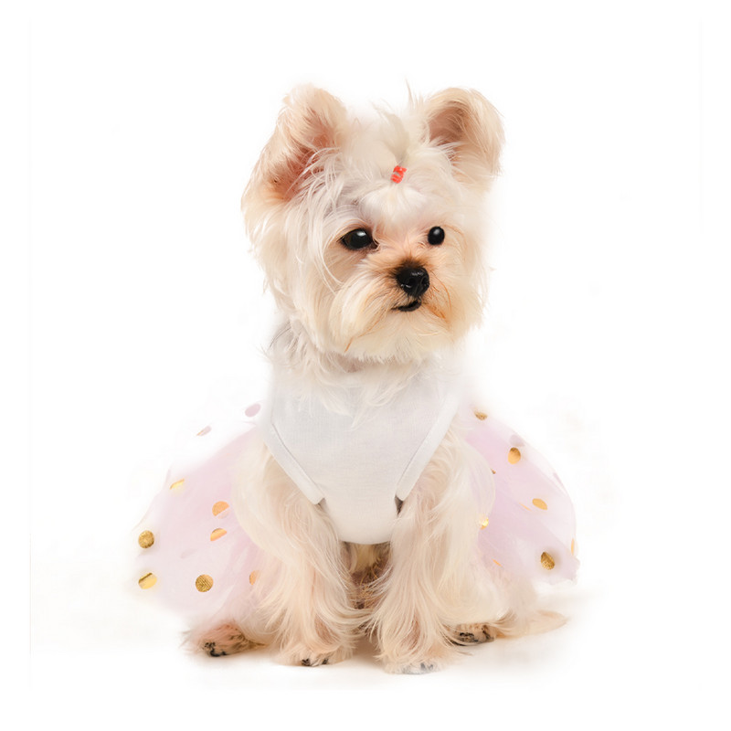 YIKEYO pavasara mājdzīvnieku suņu apģērbi suņu kleita mīksta elpojoša pūkains tills mazs vidējs liels mājdzīvnieku kostīms suņiem zemeņu rozā