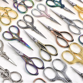 Retro Tailor's Šķēres Krustdūriens Antīkās Šķēres Diegi Izšūšana Šķērveida šūšanas Rokdarbu Sadzīves Šūšanas Instrumenti