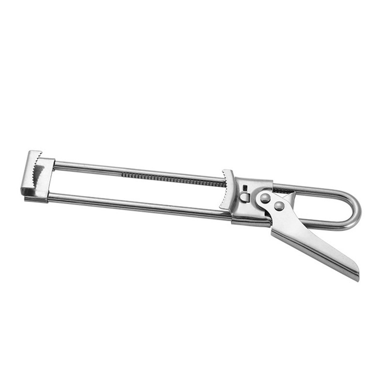 Purgiavaja Creative reguleeritav roostevabast terasest köögitööriistad käsitsi purgiavaja multifunktsionaalsed tarvikud koduvidinad