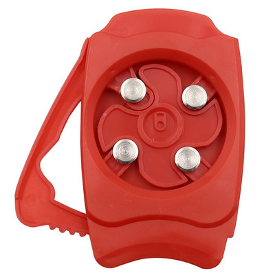 Jauns 1 komplekts Manuālais pudeļu attaisāmais magnēts skārdeņu attaisāmais alus dzeršanai Virtuves piederumi Malu tērauda augšdaļas atvērēji