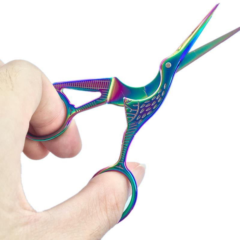 Nerūsējošā tērauda vintage šķēres šūšanas audumu griezējs izšūšanas šķēres drēbnieks šķērveida diegu šķēres instrumenti šūšanas šķērēm