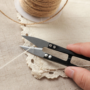 Ψαλίδι σε σχήμα U Tailor Ebroidery Scissors Vintage Craft Scissors DIY Cut Εργαλείο ραπτικής Ύφασμα αντίκες Στιτς Τέχνης Κλασική Χειροτεχνία