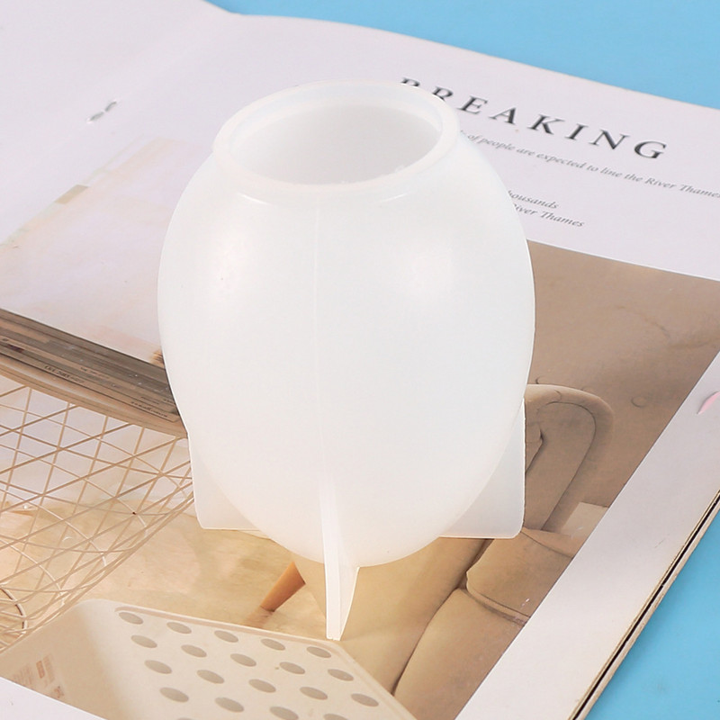 3D olu sveces silikona veidne DIY putas šokolādes kūka pelējuma amatniecības cepšanas rīks Lieldienu olu sveķu sveču veidne mājas dekorēšana