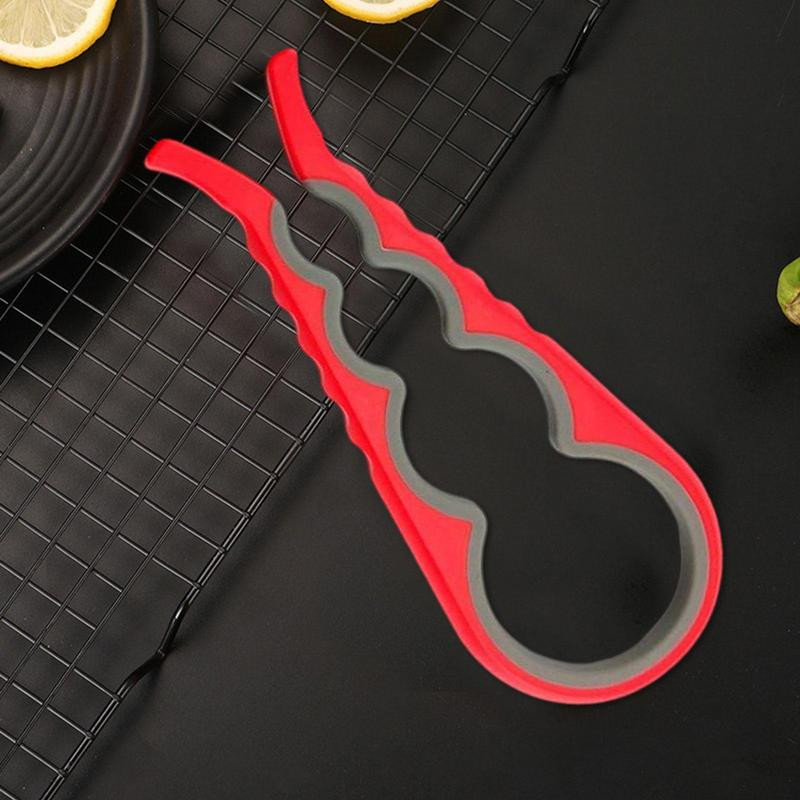 Vāku burku nazis Ērts skrūvējams vāciņš burku attaisāmais 4 vienā Neslīdošs kārbu attaisāmais Pudeles uzgriežņu atslēga Pudele Ātri atverami virtuves sīkrīki