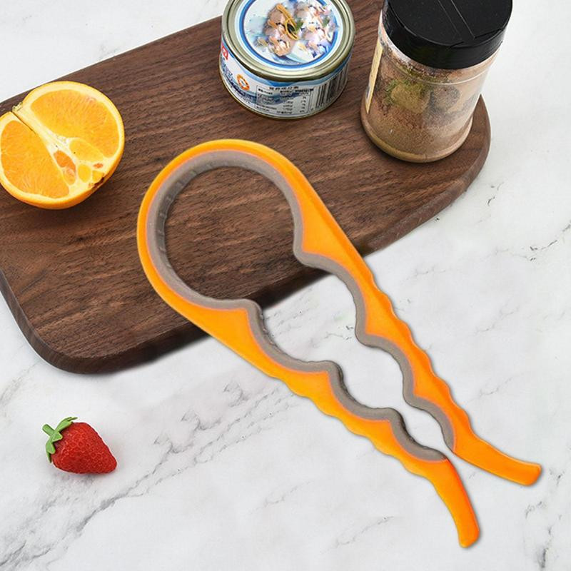 Vāku burku nazis Ērts skrūvējams vāciņš burku attaisāmais 4 vienā Neslīdošs kārbu attaisāmais Pudeles uzgriežņu atslēga Pudele Ātri atverami virtuves sīkrīki