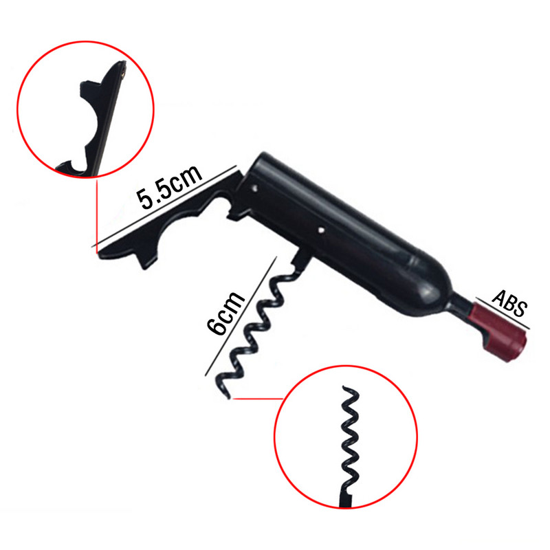 Korgitseride pudeli kokkupandav šampanjakülmik veinikujuline korgitseriga magnetiga multifunktsionaalne pudelikujuline veiniavaja