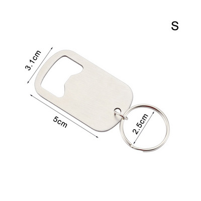 1Gb Pudeļu attaisāmais Virtuves Instrumenti S/L Atslēgu piekariņi Sudraba vāciņu noņemšanas līdzeklis Nerūsējošais tērauds Mājas Viesnīca Alus Daudzfunkcionāls