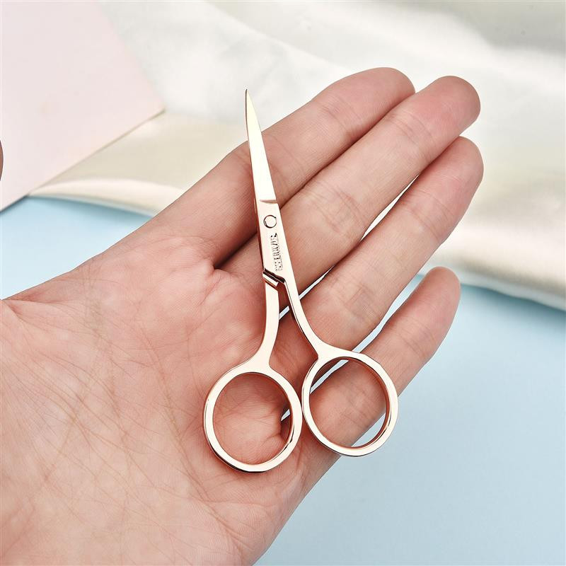 Mini nerūsējošā tērauda šūšanas šķēres uzacu trimmeris mājsaimniecības rokdarbi izšūšana diegu šķēres rokdarbu instrumenti šķēres