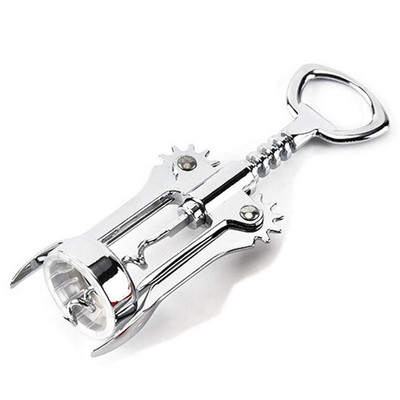 Radoši cinka sakausējuma vīna korķviļķi virtuves instrumenti Nerūsējošā tērauda vīna korķviļķis pārnēsājams metāla sarkanvīna attaisāmais korķa noņemšanas līdzeklis