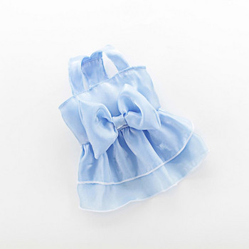 Pet Princess Dress Dog Bowknot Wear Dress Мека, удобна, привличаща вниманието Pet Puppy Pet Supplies