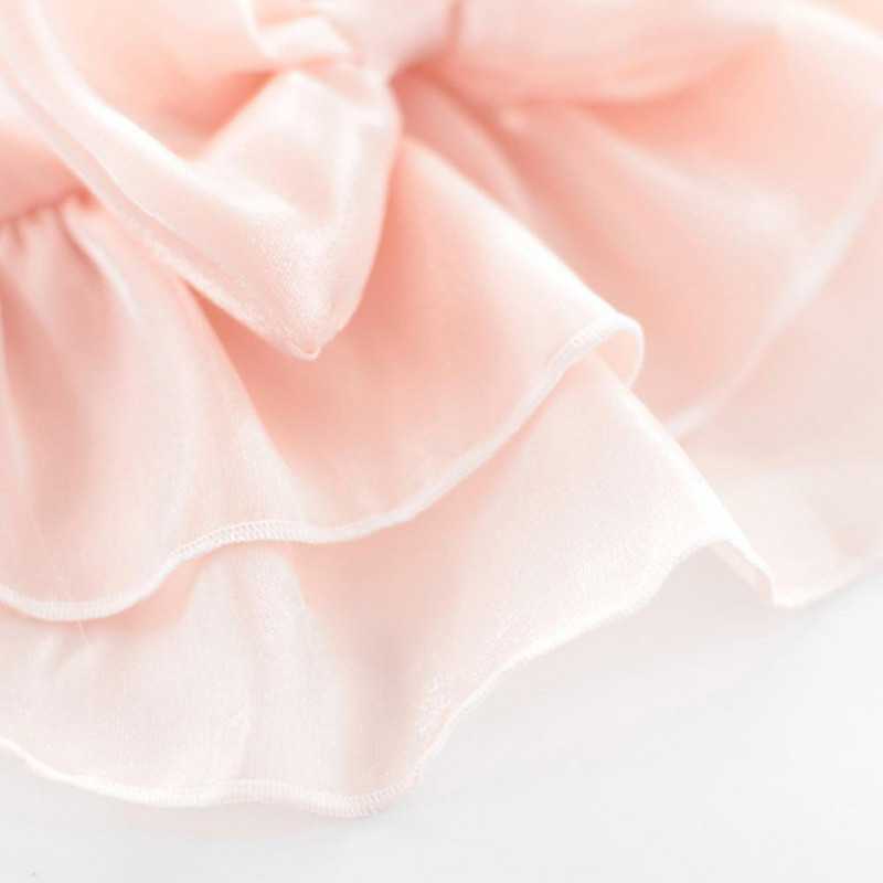 Mājdzīvnieku princeses kleita sunim Bowknot kleita ar sukainām mīksta, ērta, uzkrītoša mājdzīvnieka kucēna mājdzīvnieku piederumi