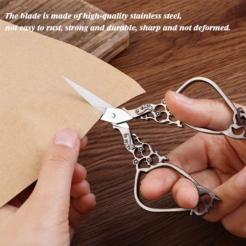 SHWAKK Izturīgas Retro Vintage Tailor Šķēres Šūšanas Izšūšana Amatniecība CrossDitch Šķēres Audumam DIY Mājas instrumenti Šķēres