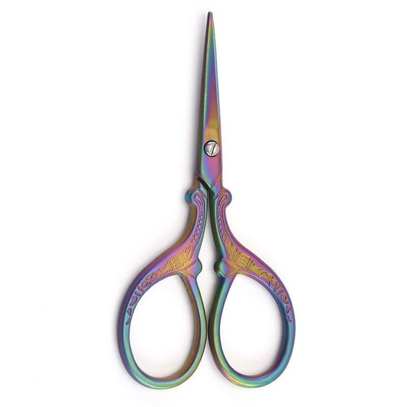 2021. gada izšūšana, vintage dūriena šūšanas šķēres, retro auduma griezums, nerūsējošā tērauda drēbnieks, šķērveida rokdarbi, mājsaimniecības šūšanas instrumenti