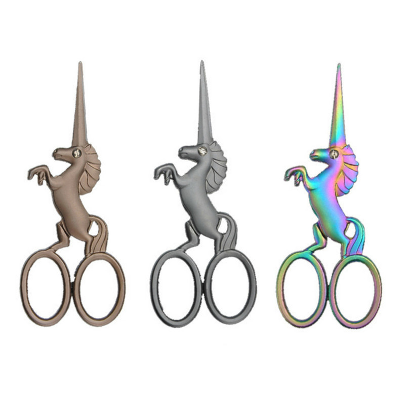 Vienradzis Tailor Izšūšanas Šķēres Klasisks rokdarbu audums Antīks Stitch Craft DIY Cut Art Cross Šūšanas rīks Šūšanas Šķēres, Q