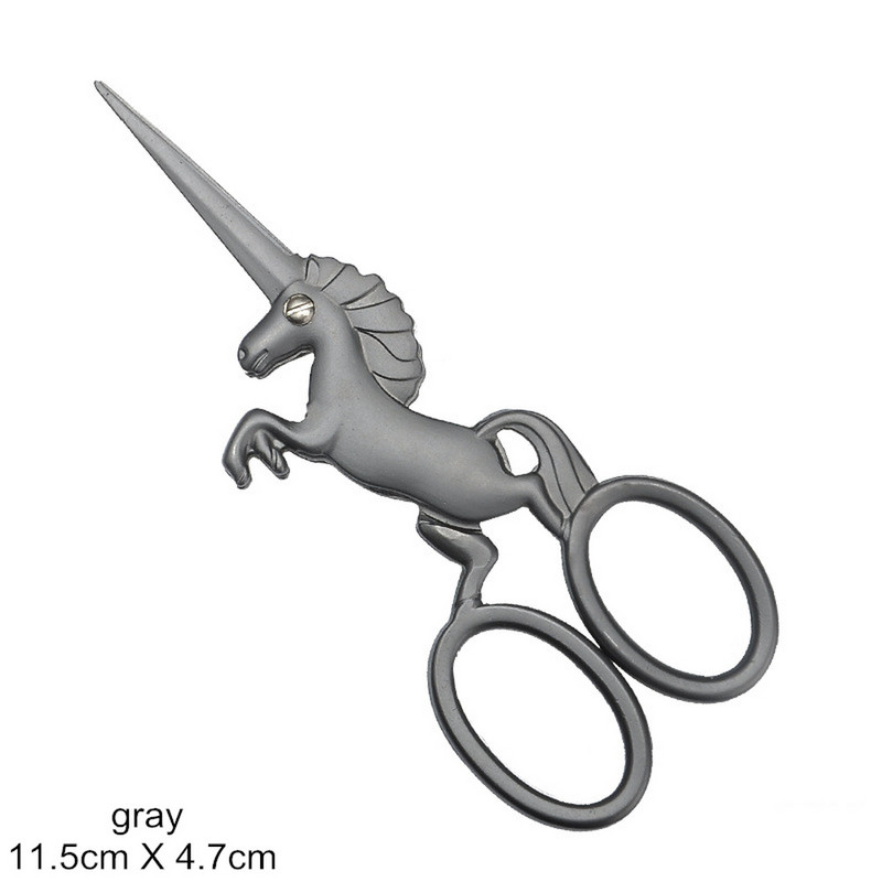 Vienradzis Tailor Izšūšanas Šķēres Klasisks rokdarbu audums Antīks Stitch Craft DIY Cut Art Cross Šūšanas rīks Šūšanas Šķēres, Q