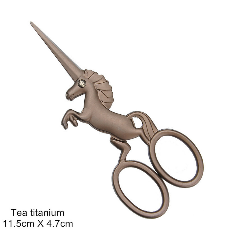 Vienradzis Tailor Izšūšanas Šķēres Klasisks rokdarbu audums Antīks Stitch Craft DIY Cut Art Cross Šūšanas rīks Šūšanas Šķēres, Q