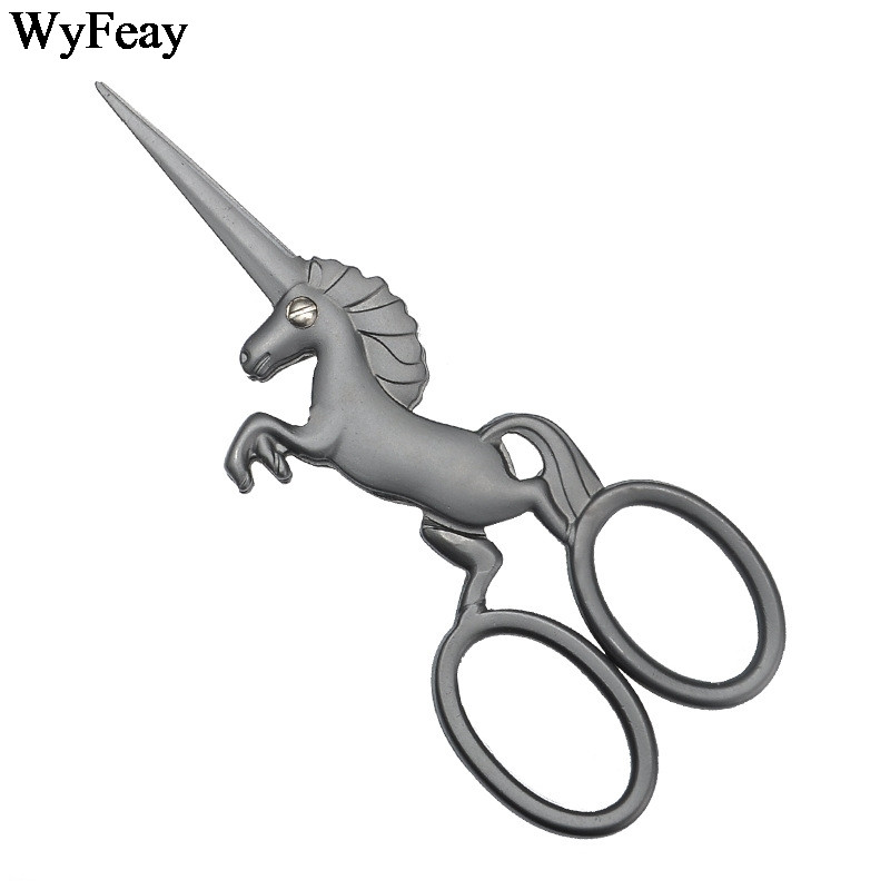 Hobusekäärid Ristpistes Retro Vintage Antiik peenõmblus Rätsepa käärid Tikand Käärid Kangalõikur Tööriistad õmblemiseks