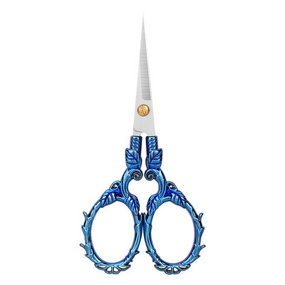 Retro Zakka Vintage Šķēres Papīrs Antikvariāts Izšuvums Mazs Šūšanas Drēbnieks Diegu griezējs Kancelejas preces Krustdūriens Rokdarbu rīki