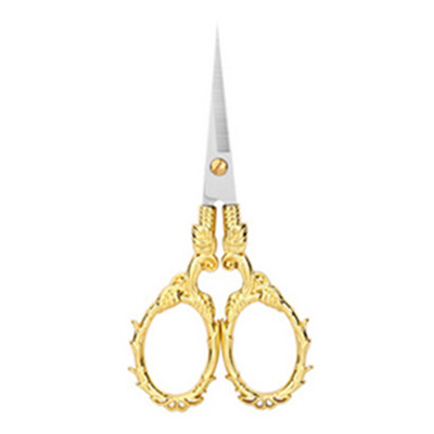 Retro Zakka Vintage Šķēres Papīrs Antikvariāts Izšuvums Mazs Šūšanas Drēbnieks Diegu griezējs Kancelejas preces Krustdūriens Rokdarbu rīki