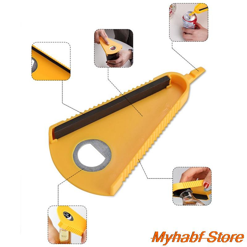 Loominguline konserviavaja lastele eakatele Kiire avamine Tööjõudu säästev purgiavaja Keeratav kaas Köögitööriistad открывалка для банок