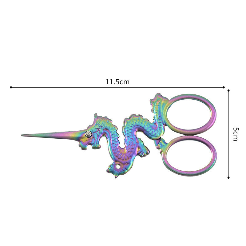 Vienradža formas piederumi šūšanai izšūšanai un šūšanas šķēres nerūsējošā tērauda rokasgrāmata Mini mazas šķēres Vintage šķēres