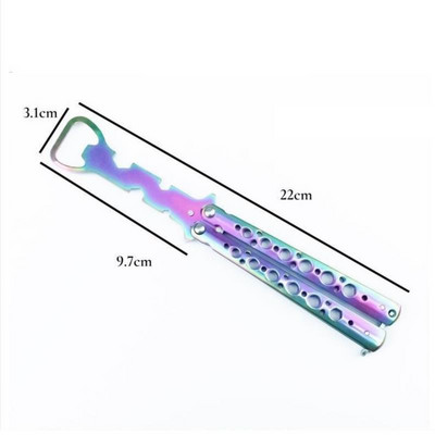 1 pc griezēja prakses apmācība tauriņnazis pudeļu attaisāmais veidošanas rīks salokāms tauriņš alus pudeļu attaisāmais mājas virtuve
