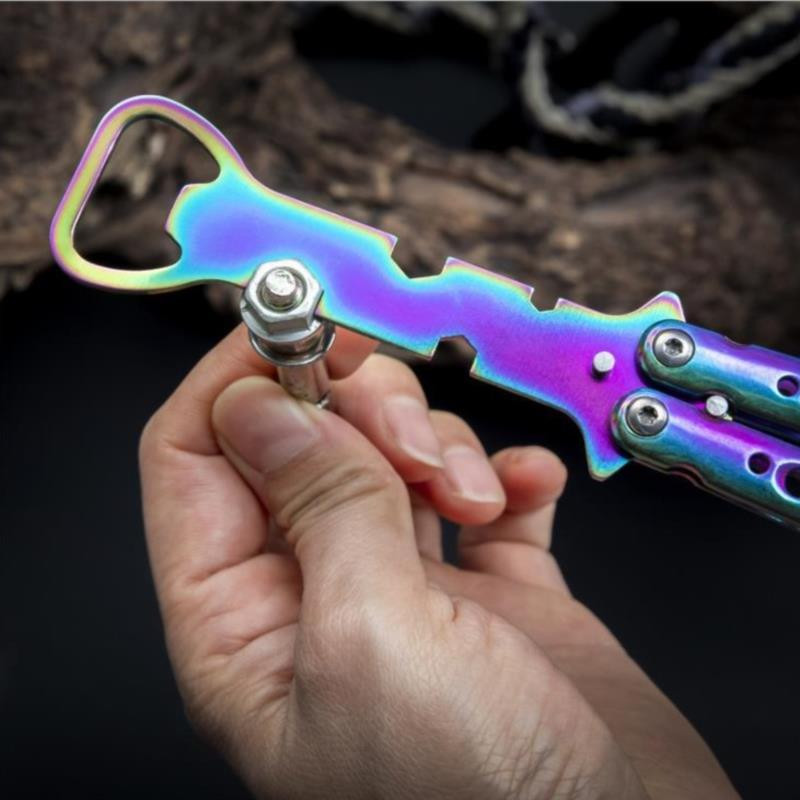 1 pc griezēja prakses apmācība tauriņnazis pudeļu attaisāmais veidošanas rīks salokāms tauriņš alus pudeļu attaisāmais mājas virtuve