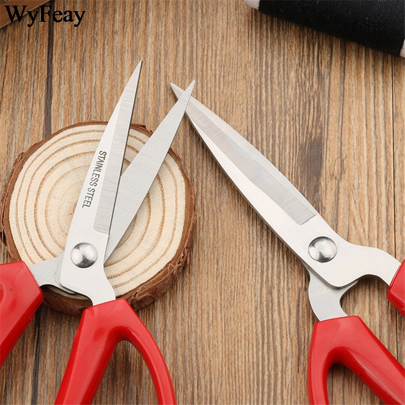 Profesionālās Šūšanas Šķēres Griezumi Taisni audumi Apģērbi Drēbnieku Šķēres Mājsaimniecības kancelejas piederumi Krustdūriena piederumi Instrumenti