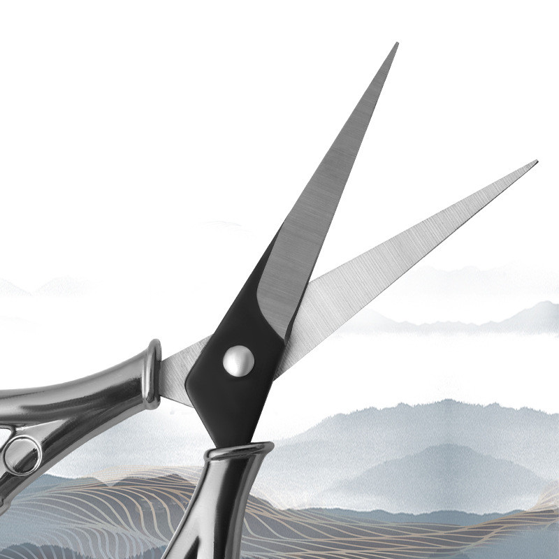 Lillemustrilised roostevabast terasest vintage käärid õmbluskanga lõikur Tikand Armsad käärid rätsepa kääride niidi õmblustööriistad